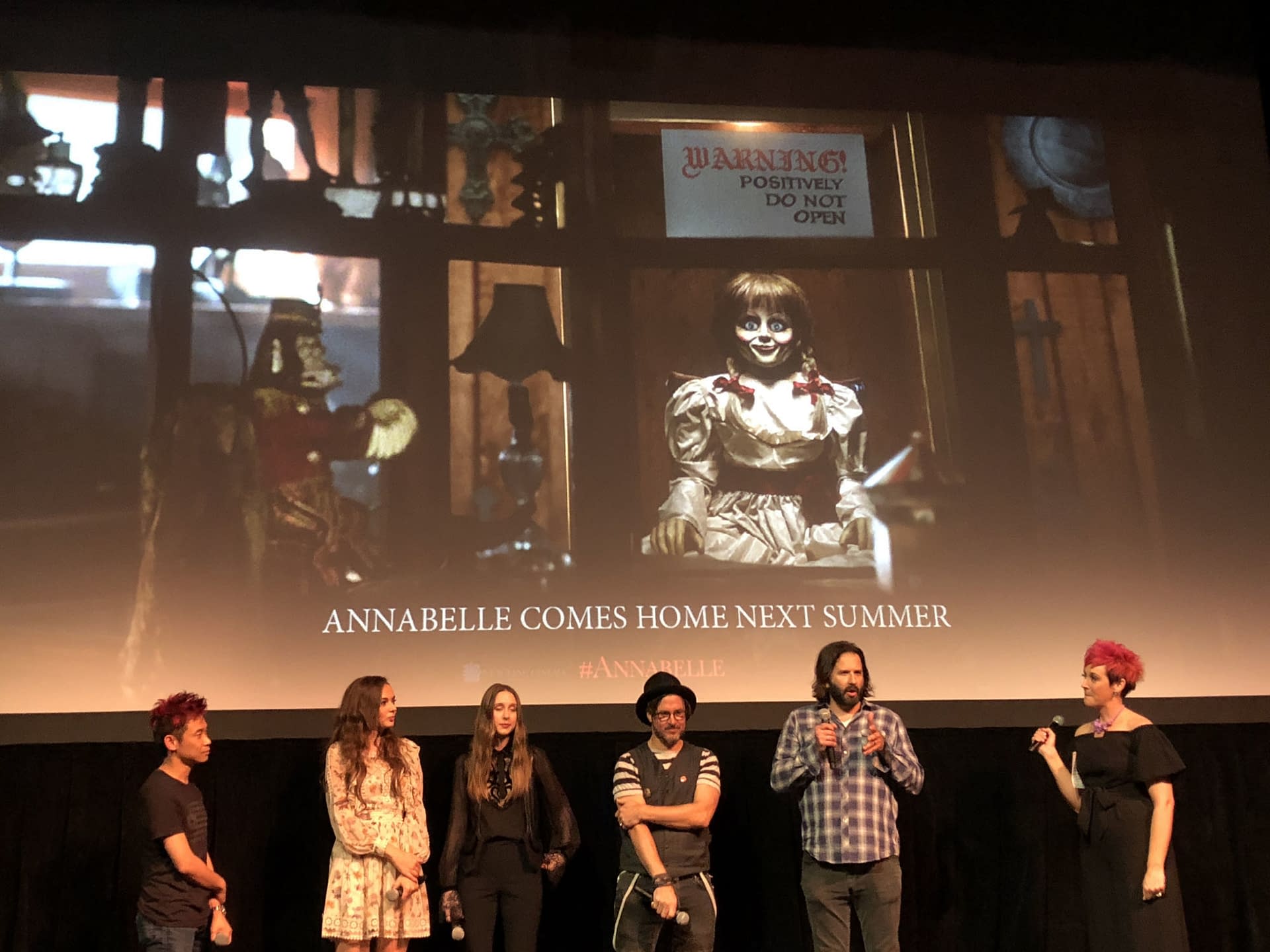 New Line Cinema Announces a 3rd Movie in the Annabelle Series at Scarediego