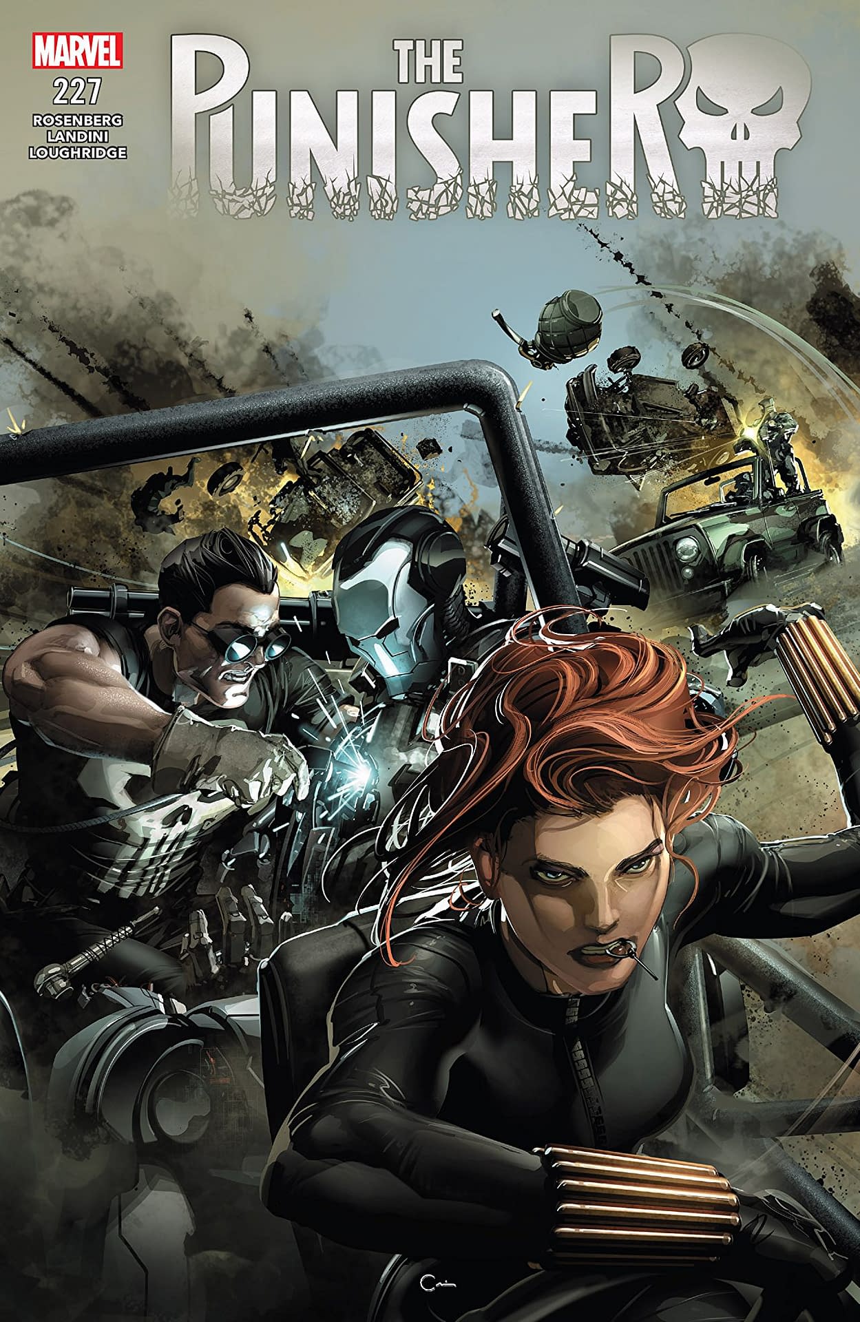 The Punisher #227 Review: Hunting Hydra With Black Widow And Winter Soldier