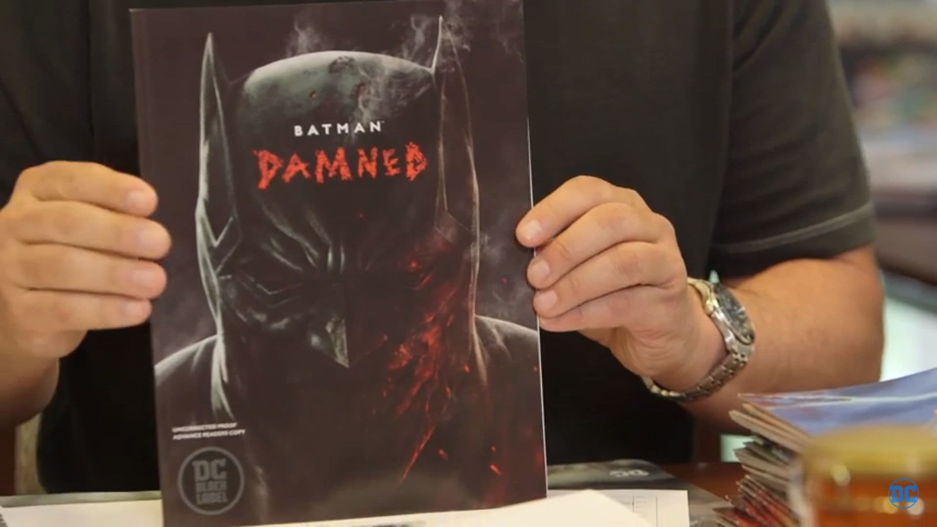 DC Comics' Black Label Series to Be Oversized, Starting with Batman: Damned