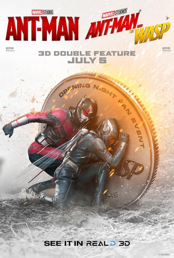 Ant-Man and The Wasp: 3 New TV Spots, Real 3D Advertises a Double Feature