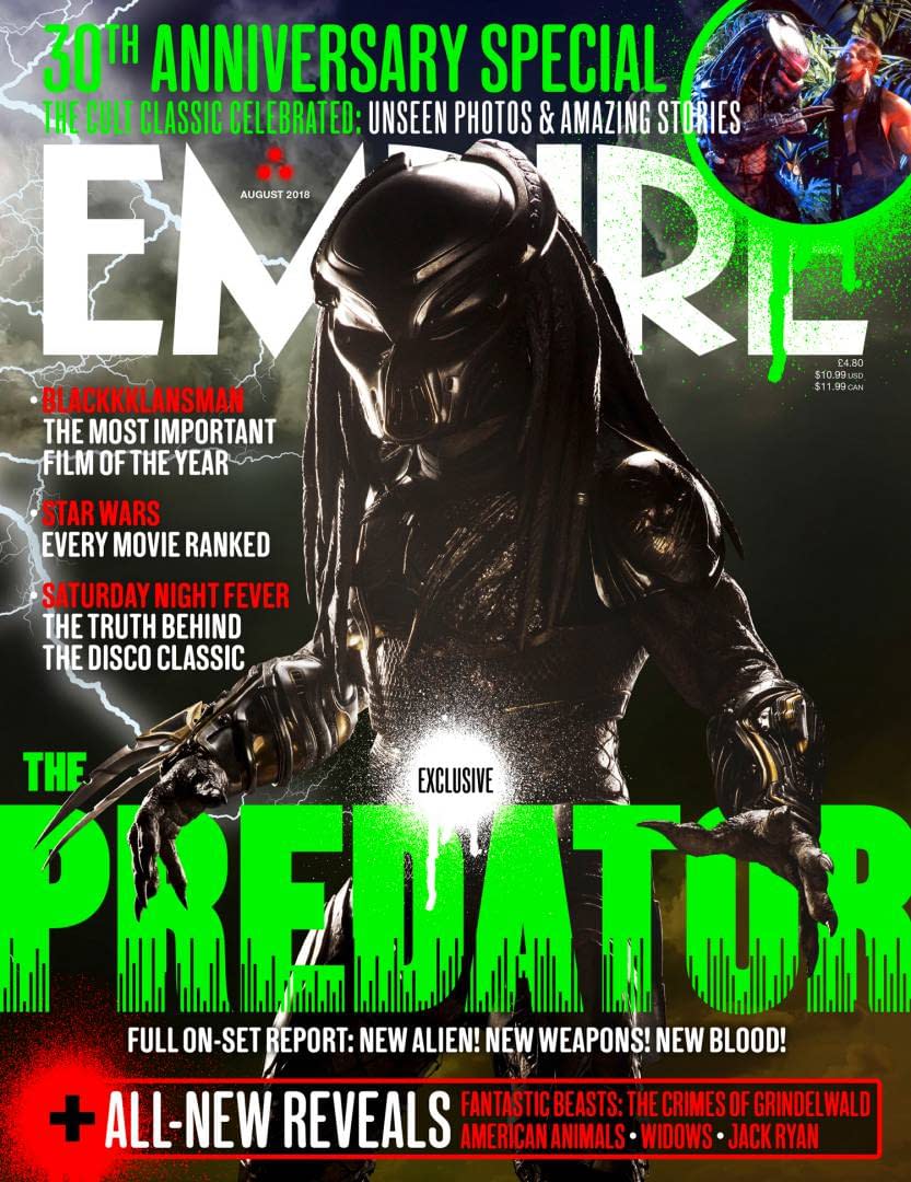 The Latest Empire Cover Celebrates The Predator