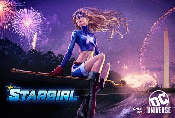 "Stargirl": DC Universe's New Key Art Definitely Emphasizes "Star" In Title