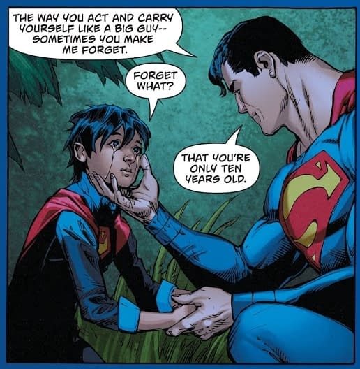Is Superboy&#8230; Um&#8230; Starting Early? [Man of Steel #6 SPOILERS]