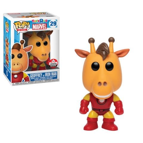 Funko Ad Icons Geoffery as Iron Man Pop