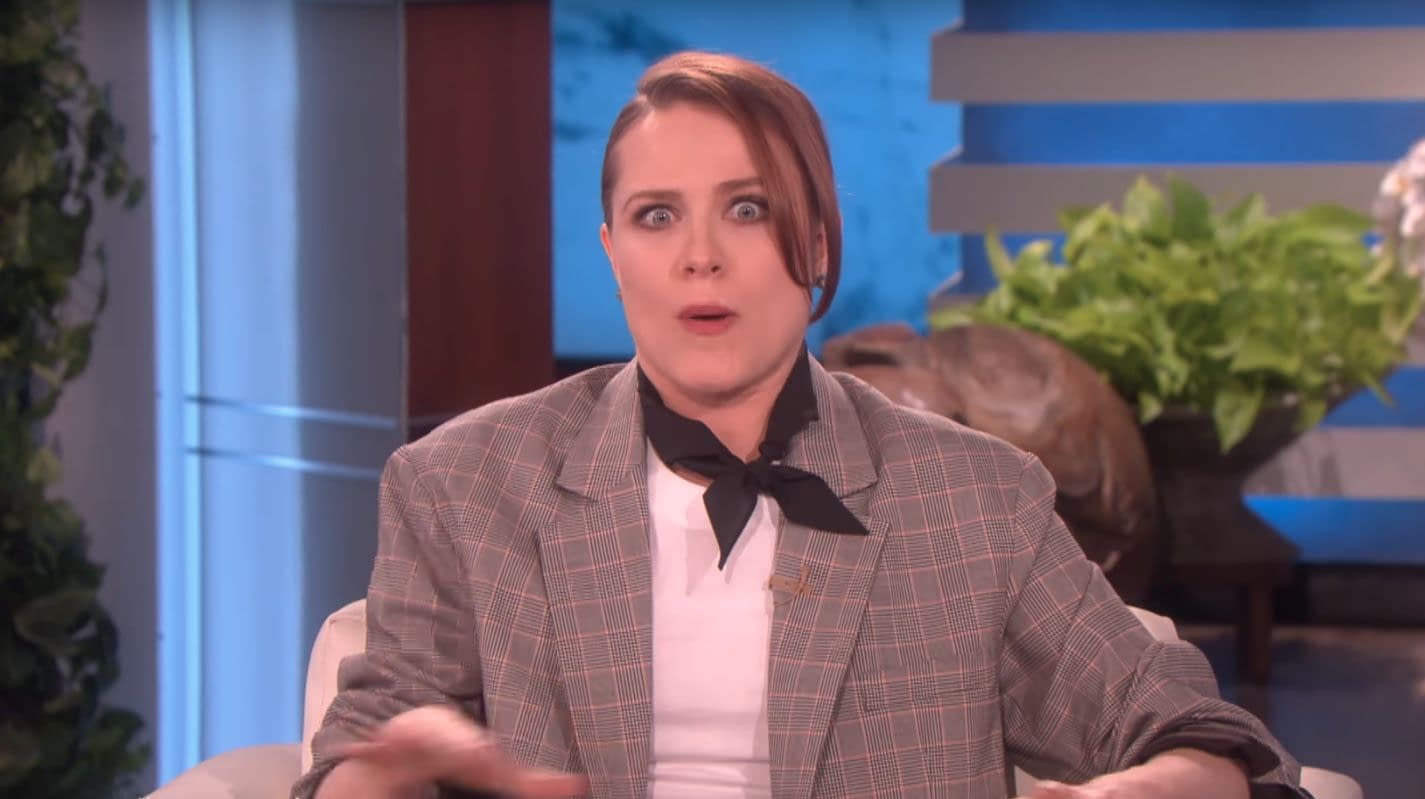 Best Evan Rachel Wood Reaction Moment Comes While Playing Heads Up!