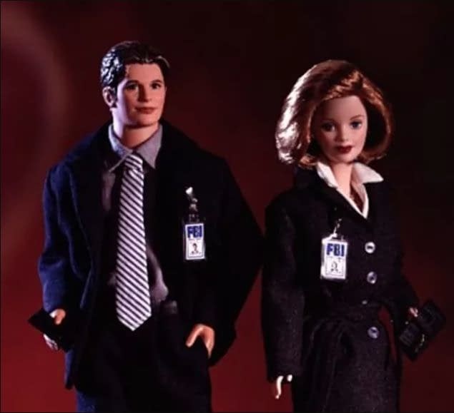 Mattel Releasing Mulder, Scully Barbies for 'The X-Files' 25th Anniversary