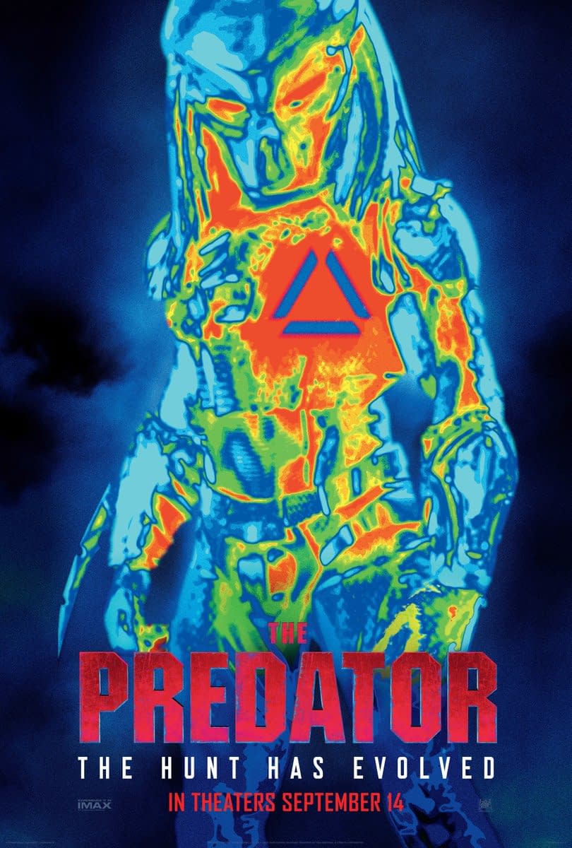 New Poster for The Predator Plus Shane Black Talks Fear in Darkness