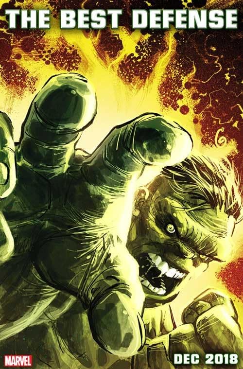 Hulk Burns in Marvel Teaser: "The Best Defense"