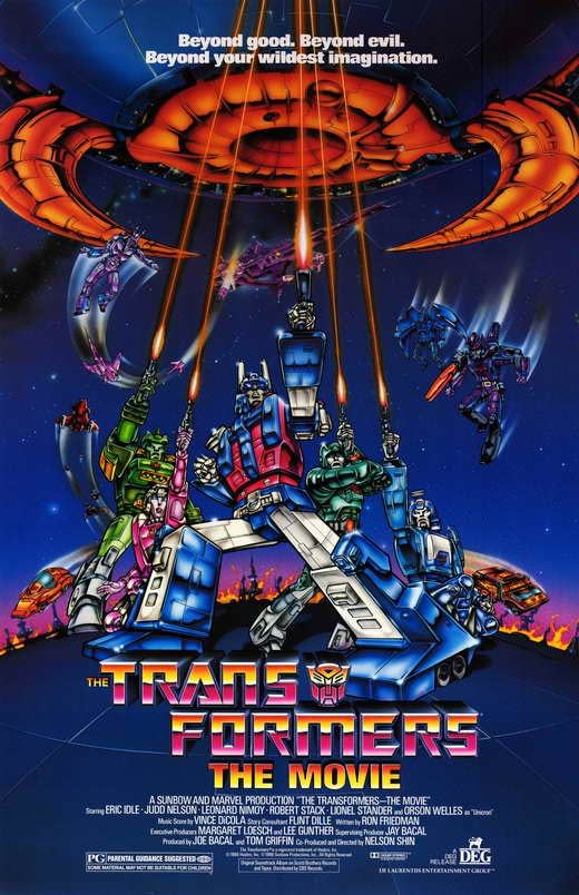 Transformers The Movie Poster