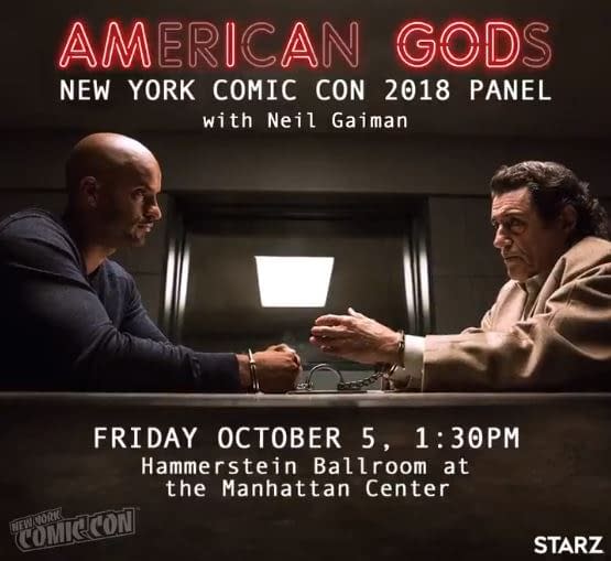 American Gods Season 2: Major Cast Member Returns, NYCC Panel Confirmed