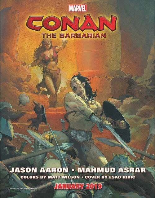 Hither Came Jason Aaron and Mahmud Asrar to Bring Us Marvel's Conan the Barbarian #1
