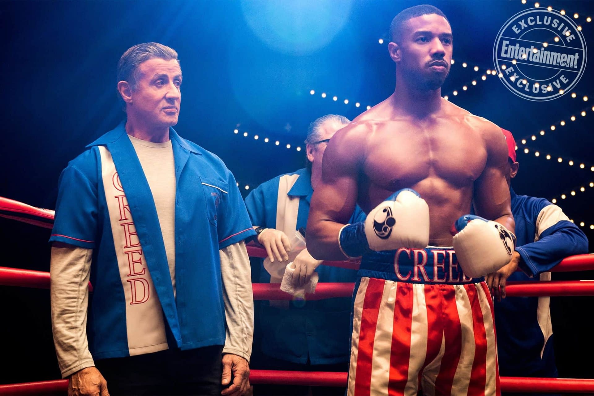 New Image from Creed II with Adonis Ready for a Fight