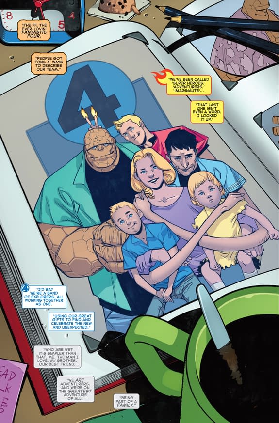 Fantastic Four #1 Changes First Page in New Preview