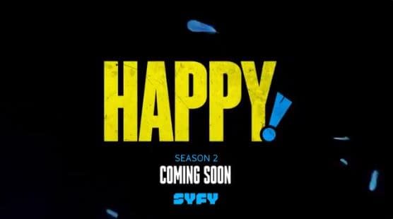 Happy! Season 2: Production Under Way, Blood Confirmed for Second Season