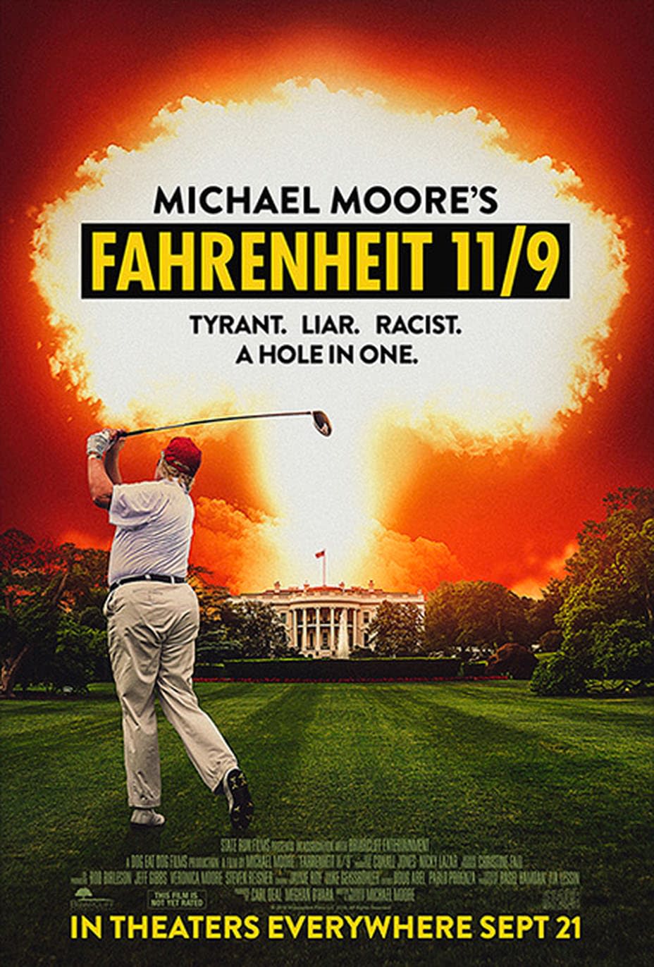 First Poster for Michael Moore's Donald Trump Documentary Fahrenheit 11/9