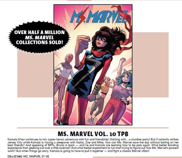 Ms. Marvel Has Sold Half a Million Trade Paperbacks