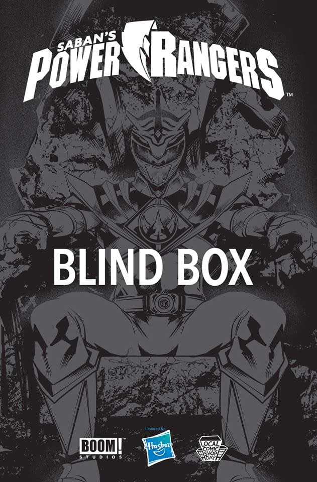 Power rangers blind store box