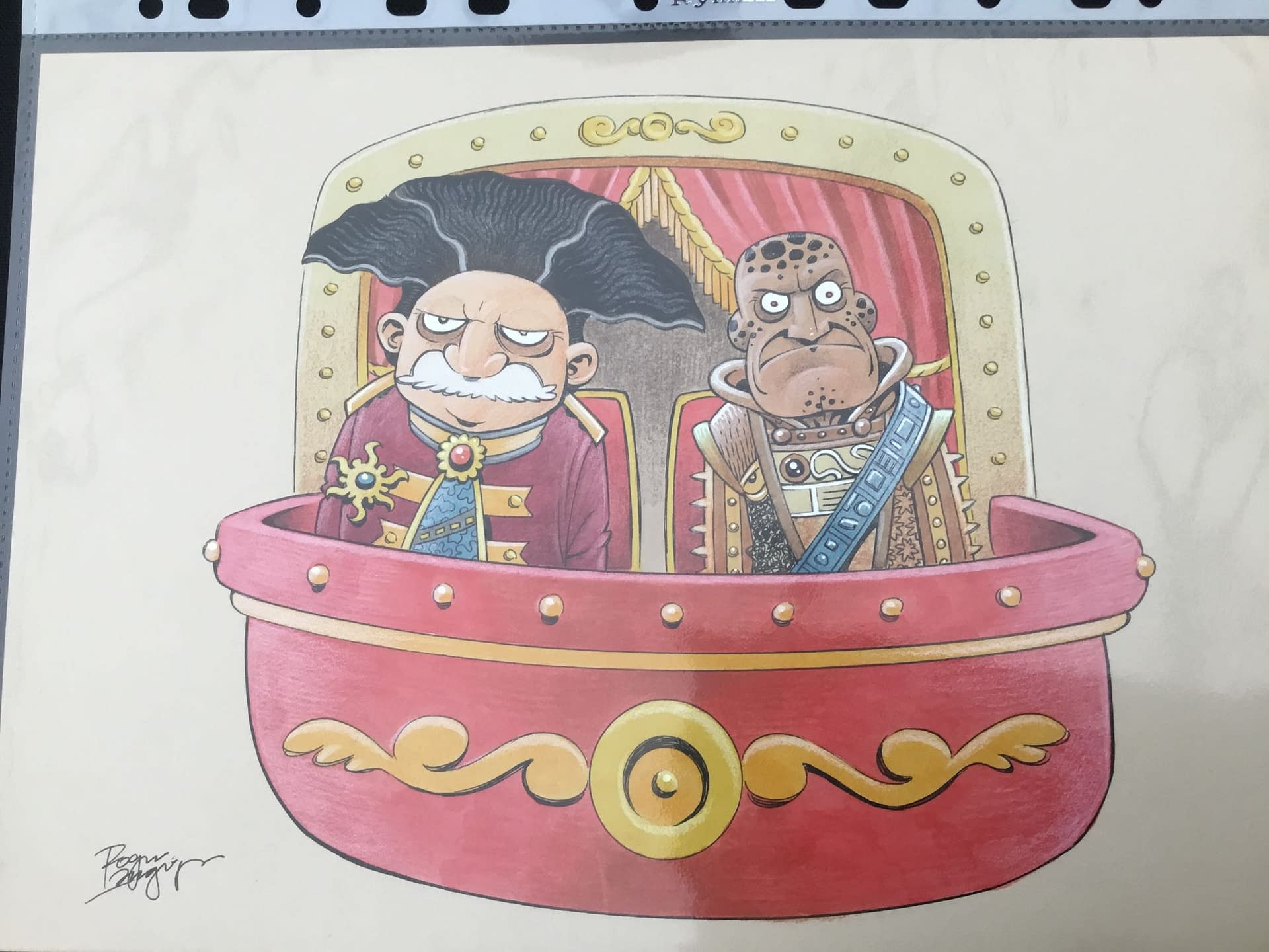 Roger Langridge Continues to Draw The Muppets as Babylon 5 at Thought Bubble