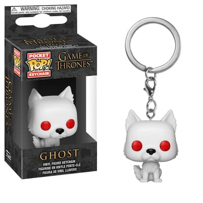 Funko Game of Thrones Ghost Keychain