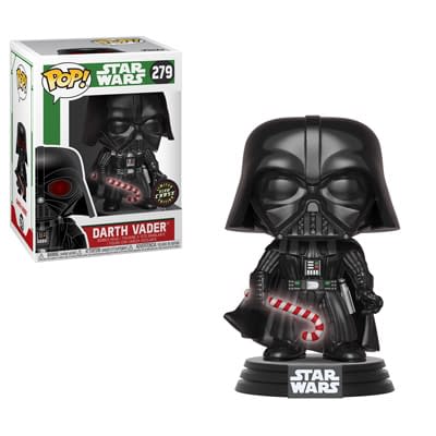 Funko Holiday Star Wars Darth Vader Glow Chase Pop
