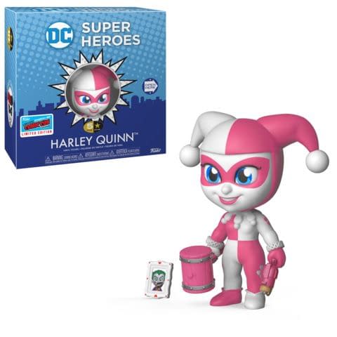 Funko NYCC DC 5 Star Pink and White Harley