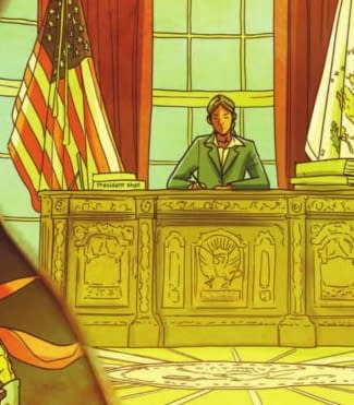 Another Glimpse of Kamala Khan as President of the United States &#8211; Ms Marvel #34 Preview