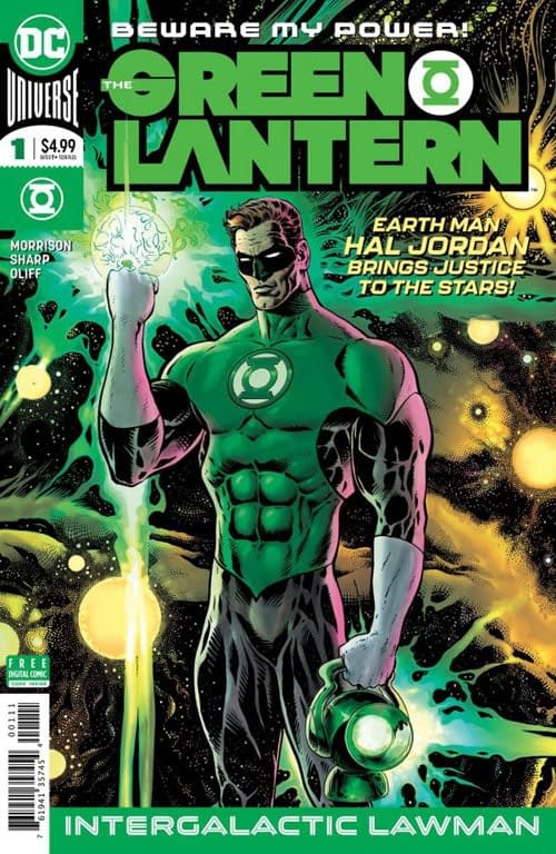 First Review: The Green Lantern #1 by Grant Morrison and Liam Sharp &#8211; From 2000AD to Preacher?