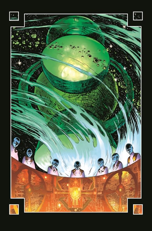 First Review: The Green Lantern #1 by Grant Morrison and Liam Sharp &#8211; From 2000AD to Preacher?