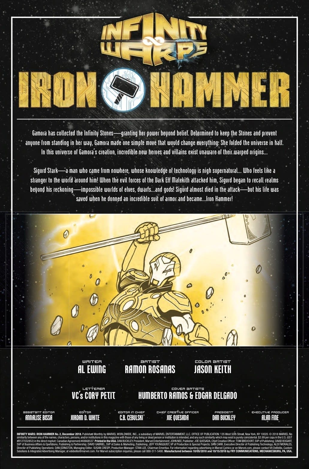 Infinity Warps Iron Hammer #2 Introduces Howard, Ruler of Asgard