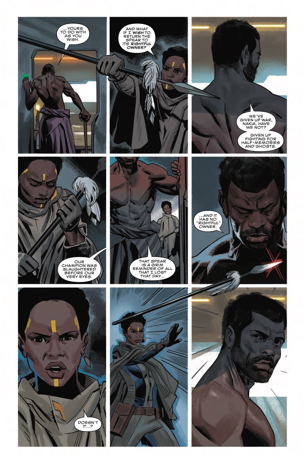 Jogging the Black Panther's Memory in Preview of Next Week's Black Panther #5