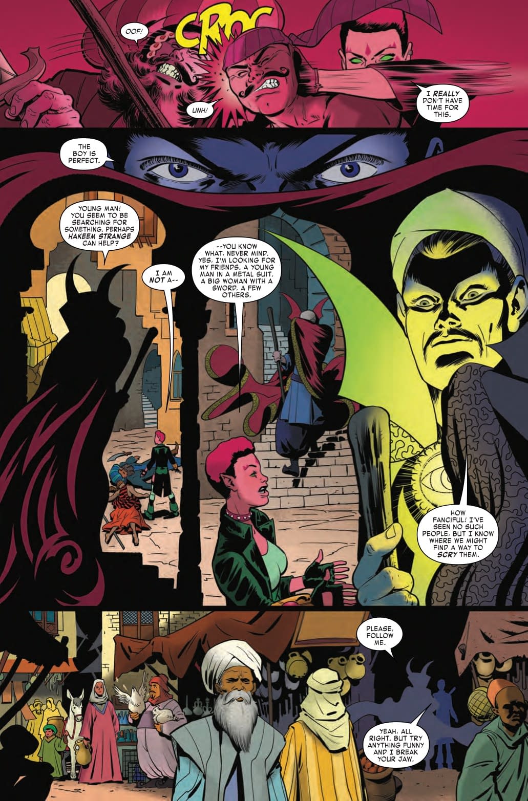 It's Time for Blink to Become a Man in Exiles #9 Preview