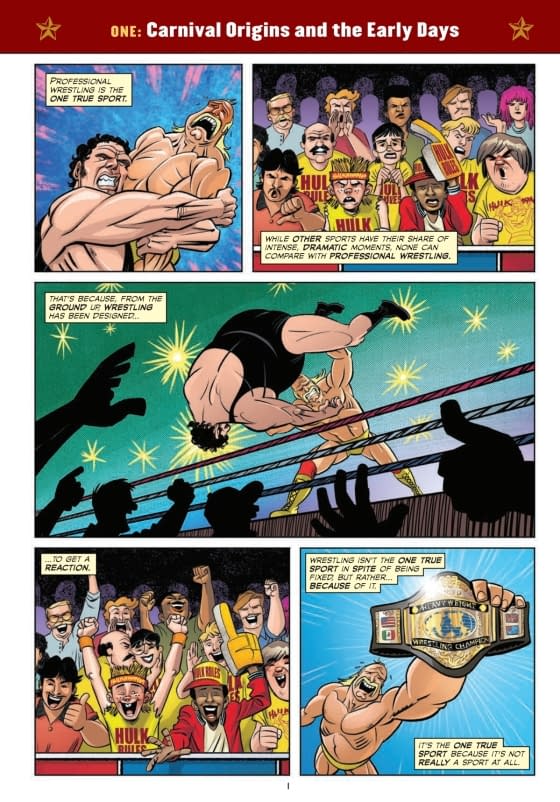 Not a Review of The Comic Book Story of Professional Wrestling