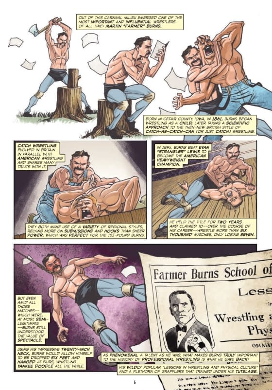 Not a Review of The Comic Book Story of Professional Wrestling