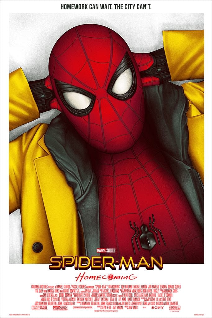 Mondo Marvel Studios 10 Anniversary Spider-man Homecoming by Deck