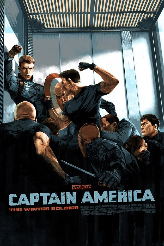Mondo Marvel Studios 10th Anniversary CAWS Poster 1