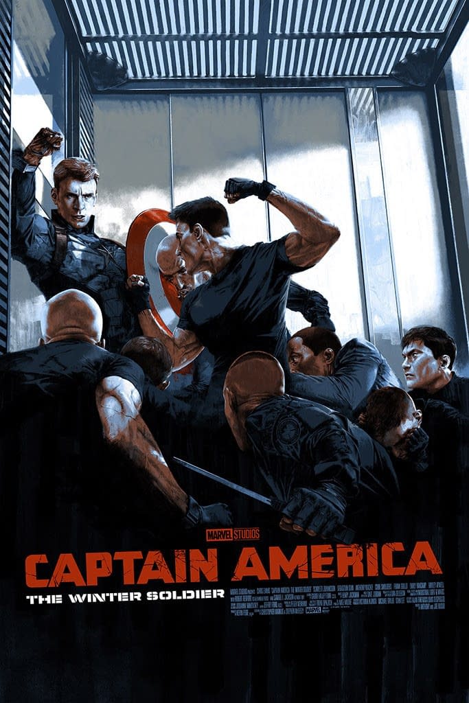 Mondo Marvel Studios 10th Anniversary CAWS Poster 2