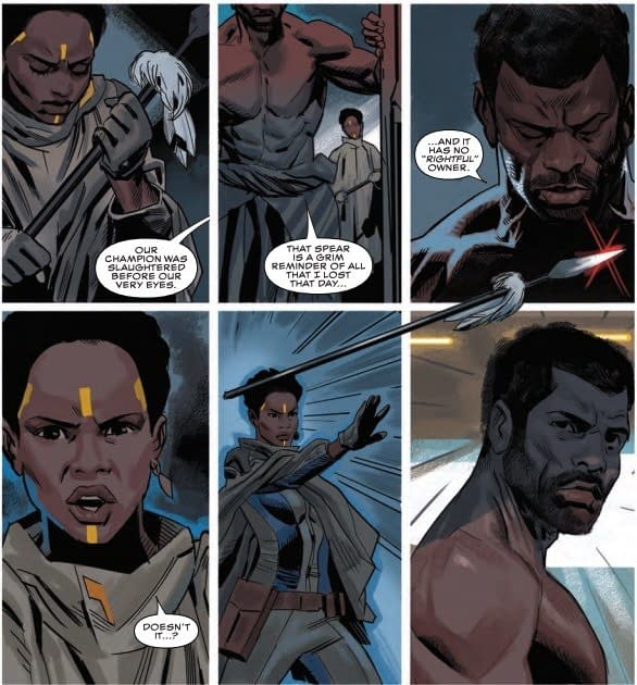 Jogging the Black Panther's Memory in Preview of Next Week's Black Panther #5