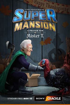 Sony Releases New Key Art and Trailer for SuperMansion's Thanksgiving Special at NYCC