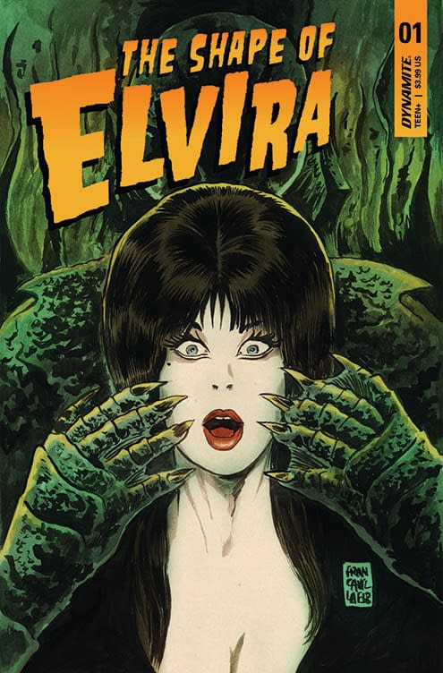 Elvira Parodies 'The Shape Of Things' in New 2019 Comic Book Series