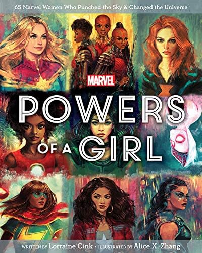 Preview of Lorraine Cink's Powers of a Girl: A Celebration of 30 Marvel Superheroes