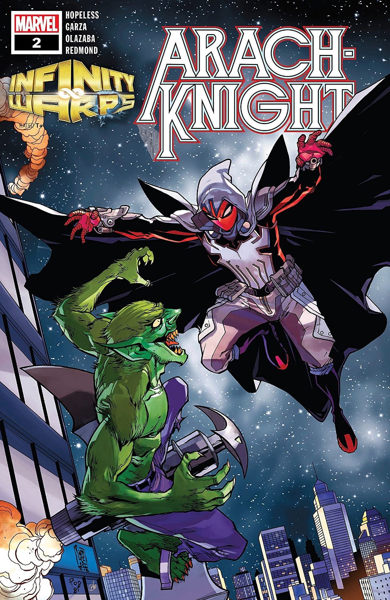 This is the @#$% Goblin &#8211; Next Week's Infinity Wars: Arach-Knight #2