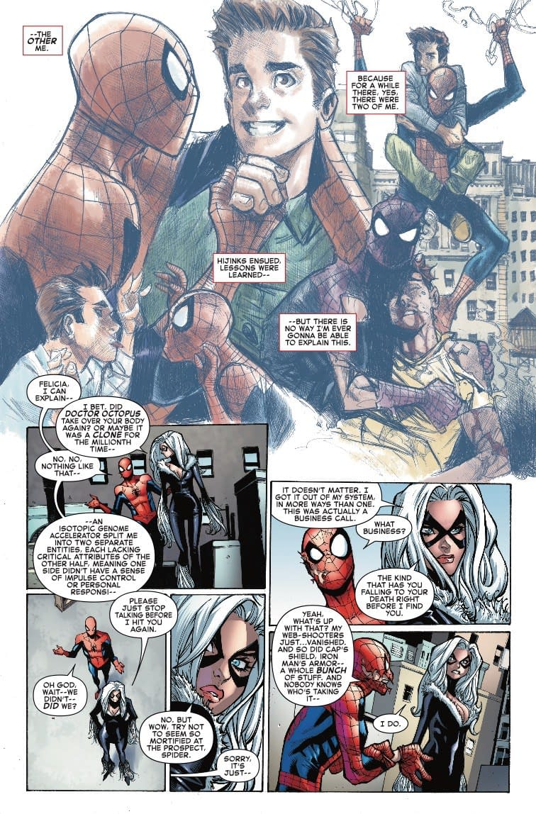 Spider-Man Tries to Pay Black Cat a Booty Call in Next Week's Amazing Spider-Man #9