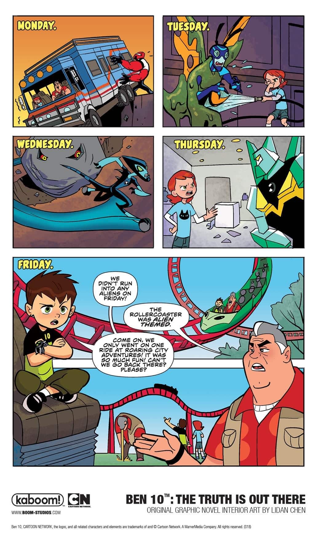 A First Look at Ben 10: The Truth is Out There is In Here