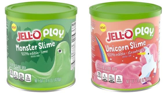 Jell-O Monster Edible Slime Containers