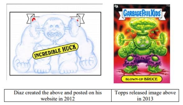 Luis Diaz Vs Topps Over Garbage Pail Kids Court Case: The Latest
