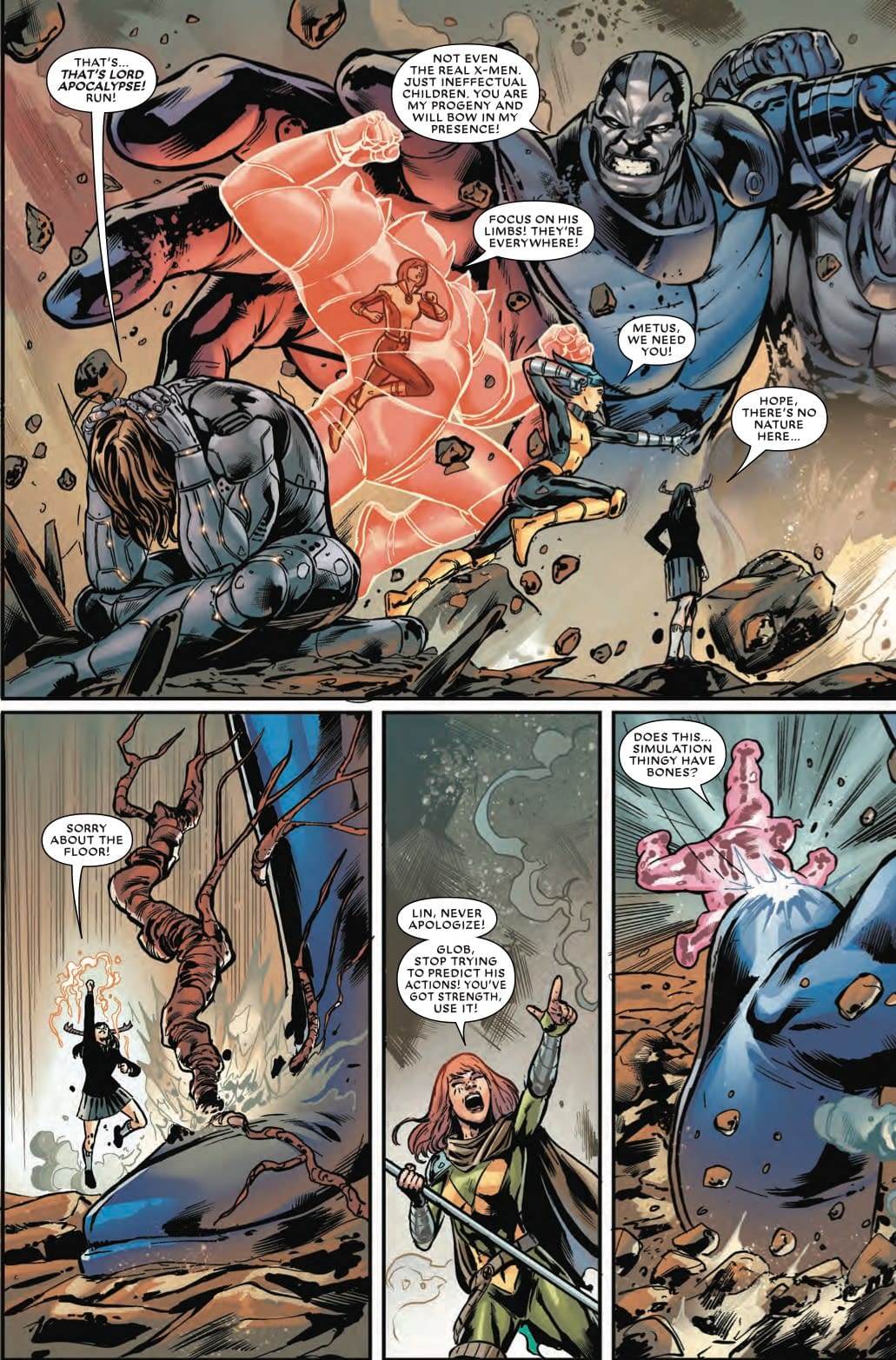 Glob Herman's Fantastic New Catchphrase in Next Week's X-Men: The Exterminated #1