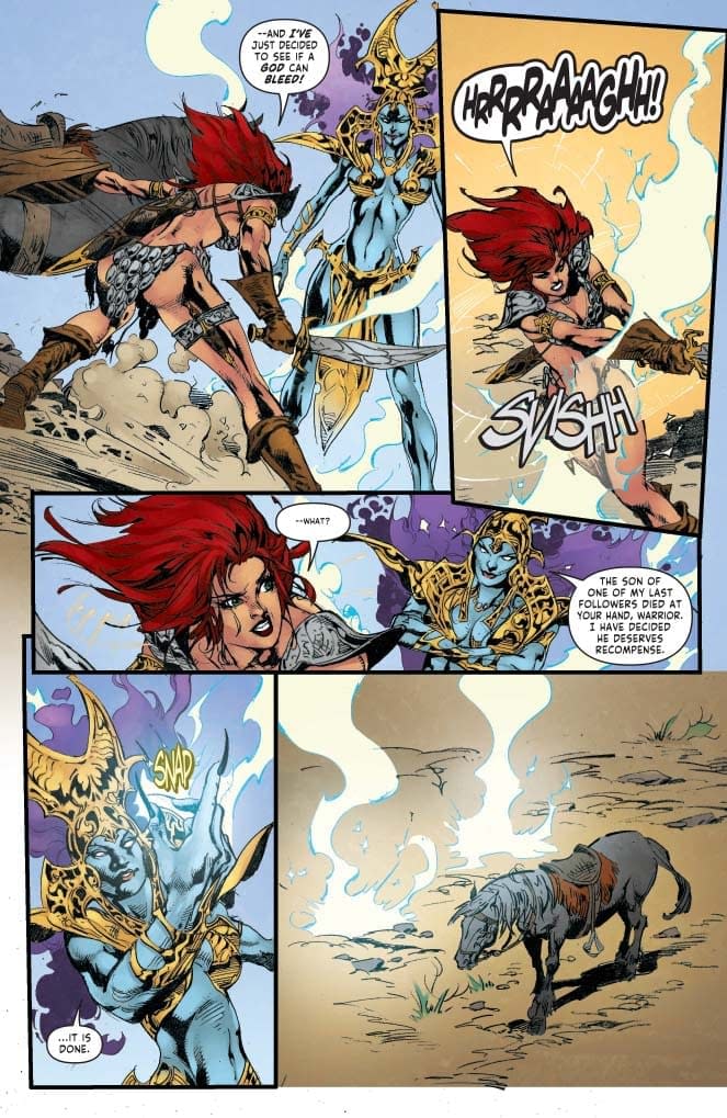 This Week's Red Sonja #23 Reveals Why You Should Never Trust a God