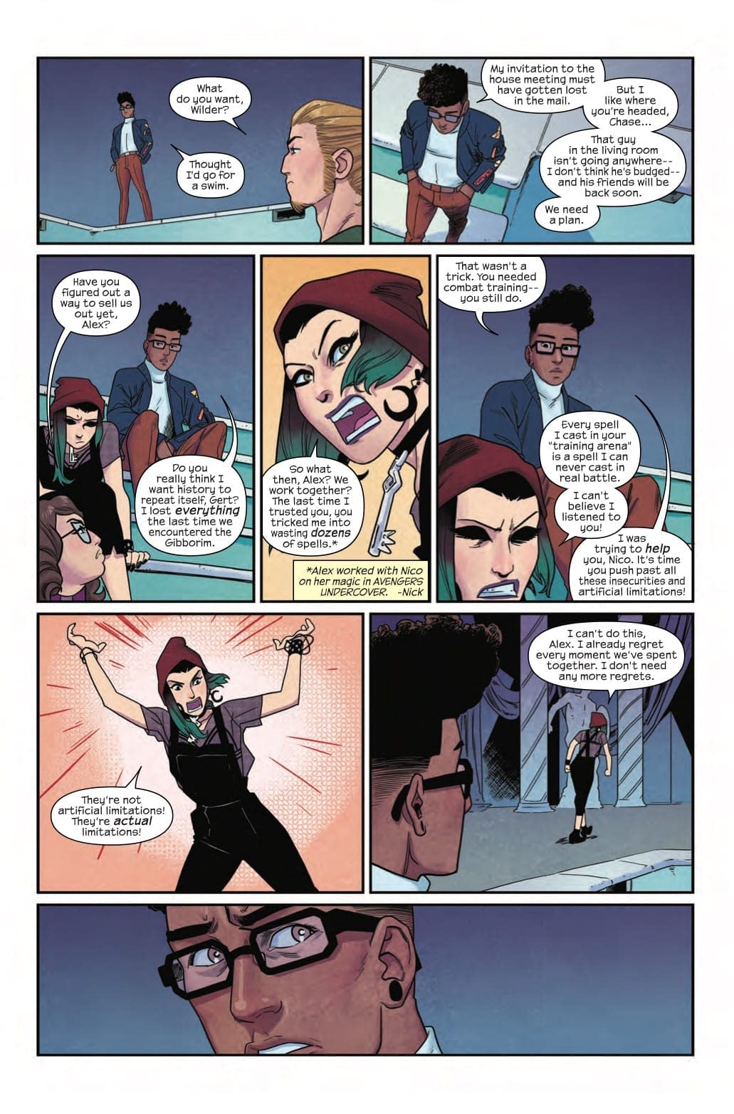 The World's Worst Pool Party in Next Week's Runaways #15