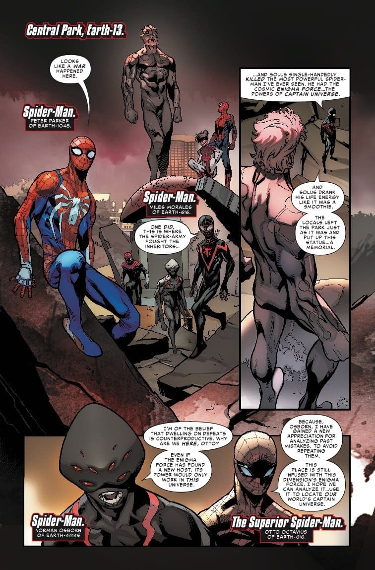 Full Frontal Solus in Next Week's Spider-Geddon #4
