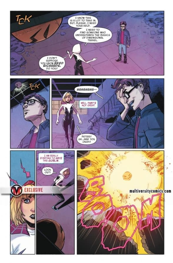 A Totally Normal Response to So Many Spider-People in Next Week's Spider-Gwen: Ghost Spider #2